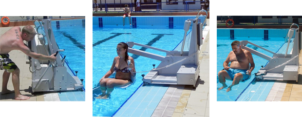 Silla para piscinas E40